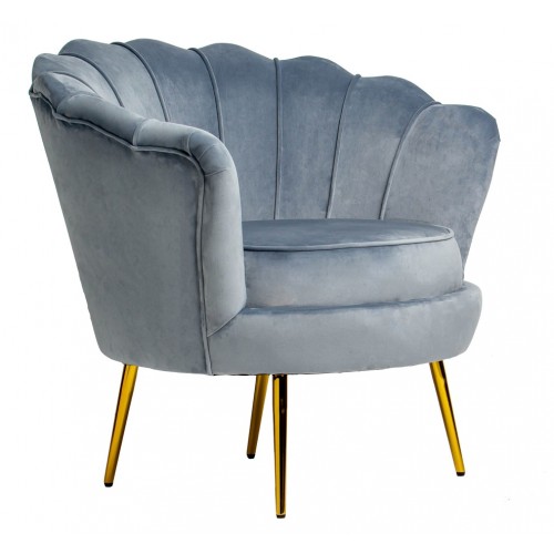 Neptune Velvet Accent chair