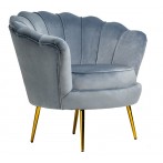 Neptune Velvet Accent chair